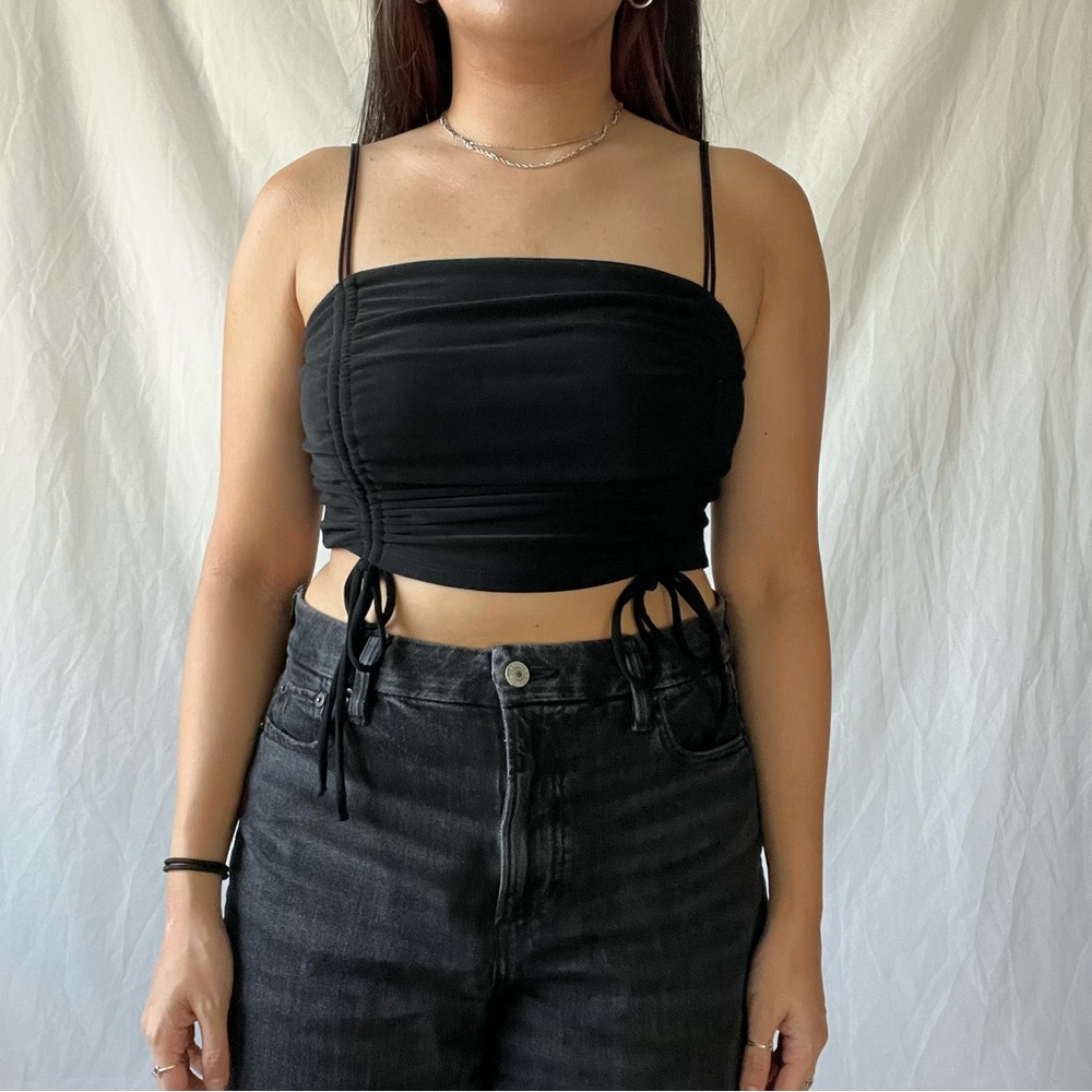 Black cinch top - Picture 2 of 5